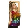 Top Pailletten Regenboog | Feestkleding Breda