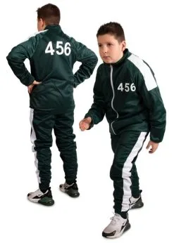 Feestkleding Breda Trainingspak Koreaans Spel Met Nummer