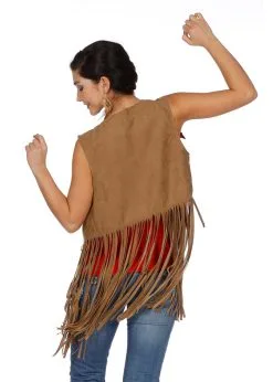 Vestje Indiaan / Hippie | Feestkleding Breda -Oktoberfest Winkel feestkleding breda vestje indiaan hippie 2