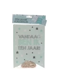 Vlaggenlijn 1 Jaar | Feestkleding Breda