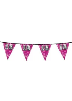 Sweet 16 Vlaggenlijn | Feestkleding Breda